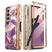 Galaxy Z Fold5 Cosmo Pro - Marble Purple