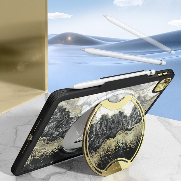 Clayco iPad 10.2 inch (2019 | 2020 | 2021) Nebula Rugged Protective Case - Black