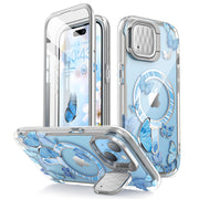 iPhone 13 Cosmo Mag Case - Blue Fly