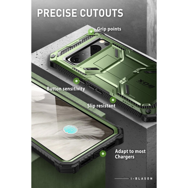 Google Pixel 8 Pro Armorbox Case - Dark Green