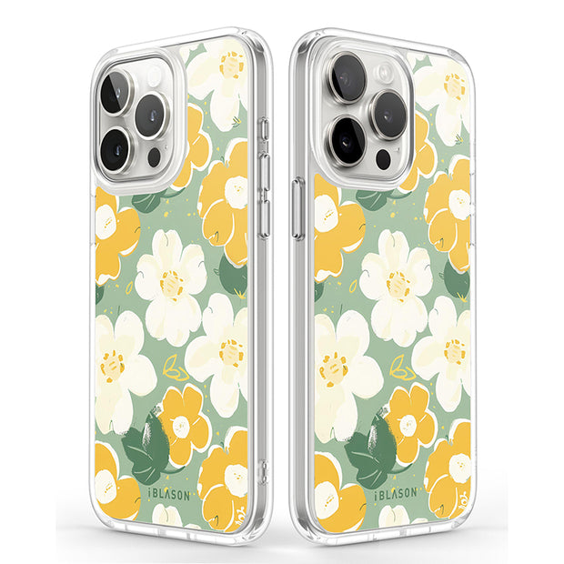iPhone 15 Pro Halo Cute Phone Case - Spring Blooms