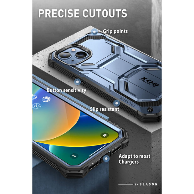 iPhone 13 Armorbox Case - Metallic Blue