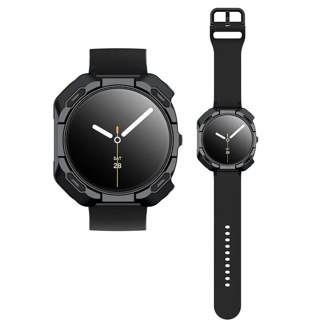 Samsung Galaxy Watch 8 44mm Case with Band & 2X Screen Protectors