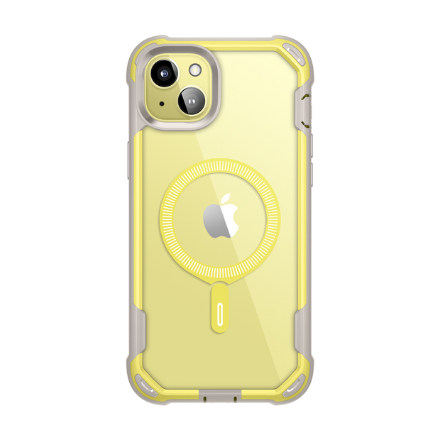 iPhone 15 Ares Mag Case - Yellow