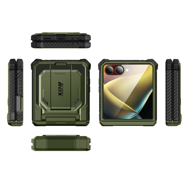 スマートフォン本体 good as new. complete box and cover case i-Blason | Galaxy Z Flip7 | Armorbox