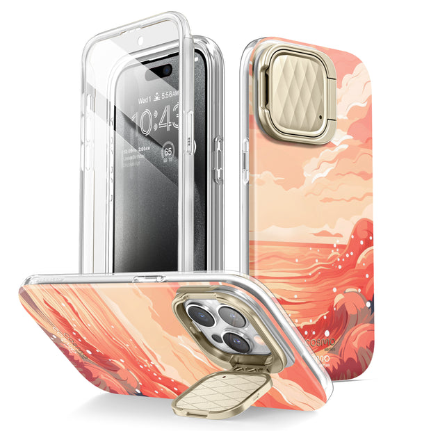 iPhone 15 Pro Cosmo Mag Case - Ocean Sunset