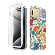iPhone 15 Pro Cosmo Mag Case - Rainbow Garden