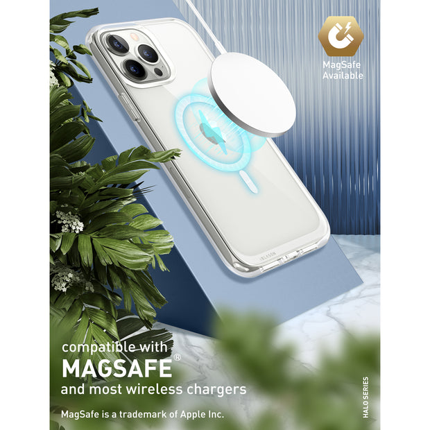 iPhone 13 Pro Max  Halo Mag Case - Green Hummingbird
