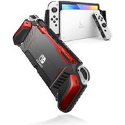 Nintendo Switch OLED Armorbox-Metallic Red