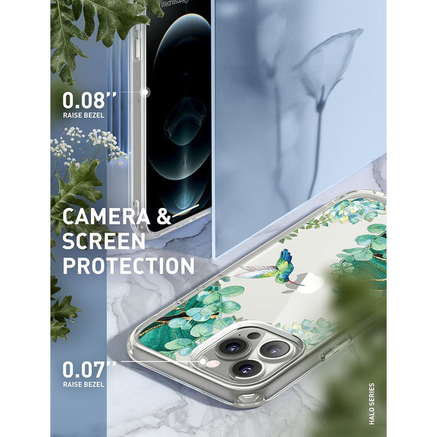 iPhone 13 Pro Max Halo Case - Green Hummingbird