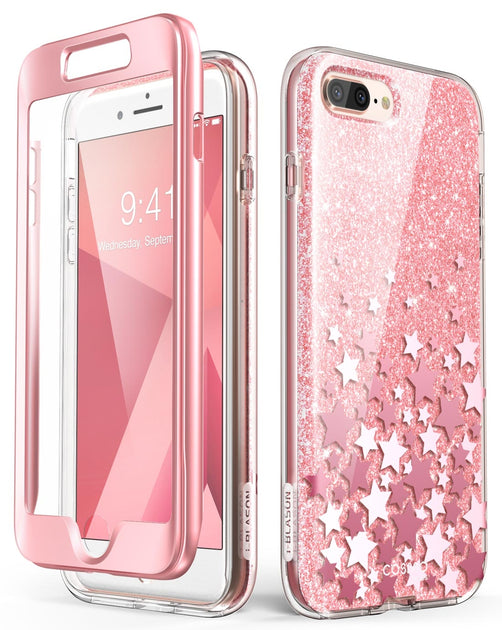 iPhone 8 Plus | 7 Plus Cosmo Case(open box)-Glitter Pink | i-Blason iPhone 8 Plus | 7 Plus Cosmo Case(open box)-Glitter Pink | i-Blason