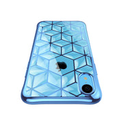 iPhone XR Cube Case-Blue
