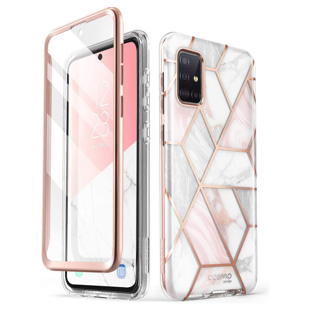 Galaxy A71 5G Cosmo Case - Marble Pink