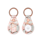 AirTag Cosmo Case - Marble Pink (1 Pack)