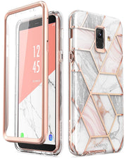Galaxy A6 Cosmo Case - Marble Pink