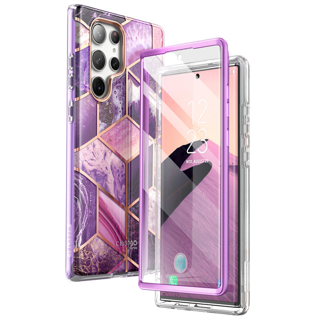 【色: 紫】i-BLASON Galaxy S23Ultra 5G 2023 ケ Galaxy S23 Ultra | Cosmo Case | i-Blason
