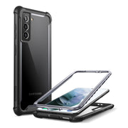 Galaxy S21 Ares Clear Rugged Case - Black