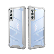 Galaxy S22 Ares Clear Rugged Case -  Gray
