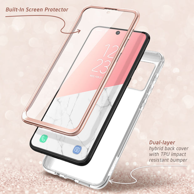 Galaxy A51 5G Cosmo Case - Marble Pink