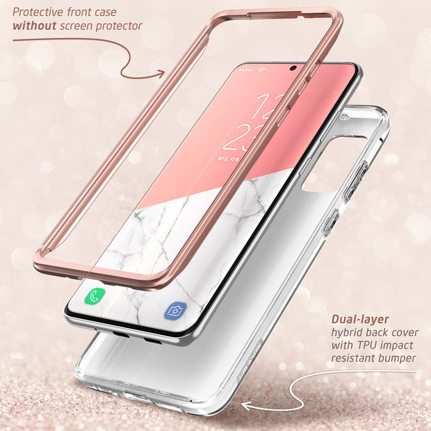 Galaxy S20 Plus Cosmo Case - Marble Pink