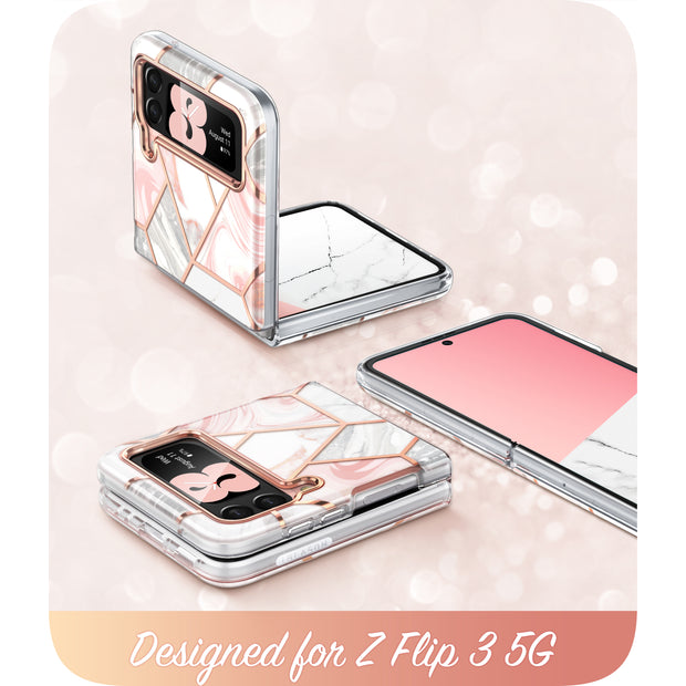 Galaxy Z Flip3 Cosmo - Marble Pink
