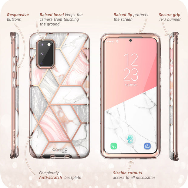 Galaxy S20 FE 5G Cosmo Case - Marble Pink