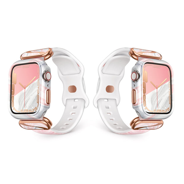 Apple Watch 40/41mm Cosmo Luxe Case -  Marble Pink