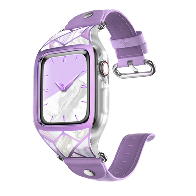 Apple Watch 40mm Cosmo Case - Marble Purple