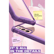 Galaxy S22 Plus Ares Clear Rugged Case -  Purple