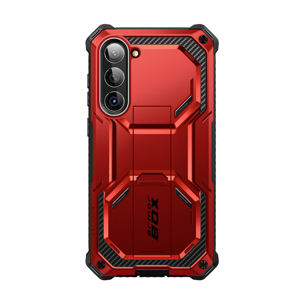 Galaxy S23 Plus Armorbox Case-Metallic Red