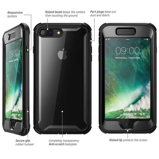 iPhone 8 Plus | 7 Plus Ares Case-Black