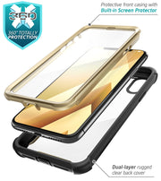 iPhone XS Max Ares Case-Gold