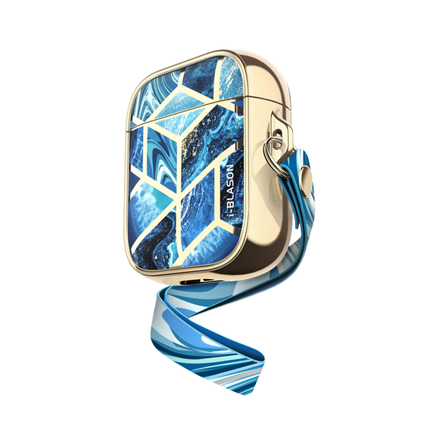 AirPods 1 2 Cosmo Case Ocean Blue