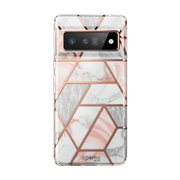 Google Pixel 6 Pro Cosmo Case - Marble Pink