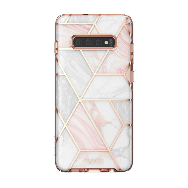 Galaxy S10 Plus Cosmo Case - Marble Pink | i-Blason