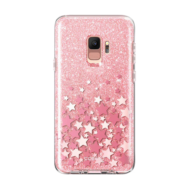 Galaxy - こじこじ Galaxy S9 Cosmo Case - Glitter Pink | i-Blason