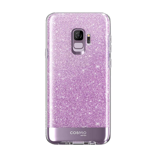 Galaxy S9 Cosmo Case - Glitter Purple | i-Blason