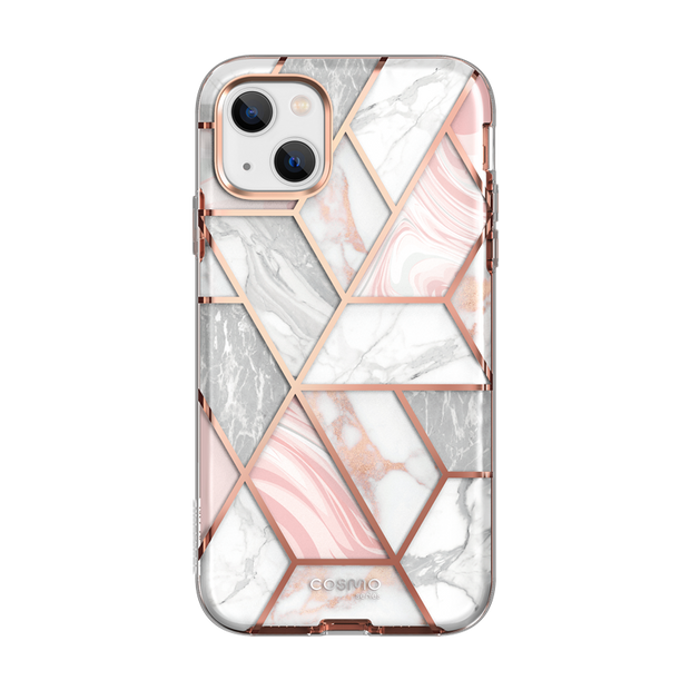 iPhone 14 Plus Cosmo Case - Marble Pink