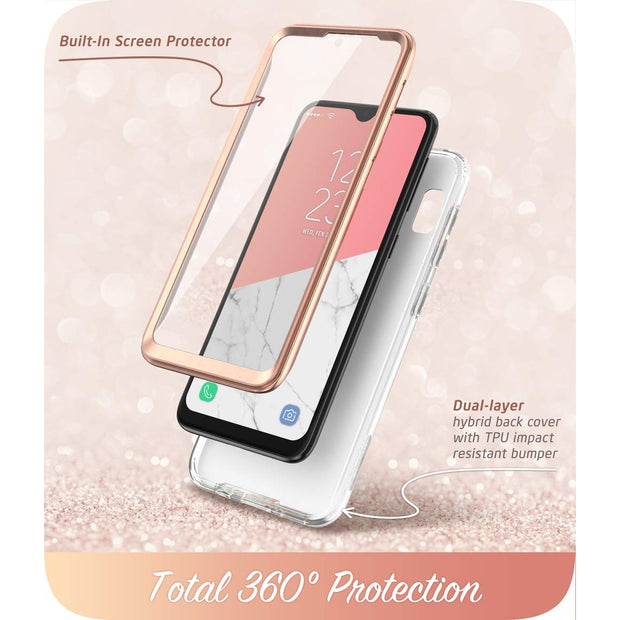 Galaxy A10e Cosmo Case - Marble Pink