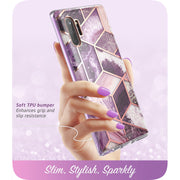 Galaxy Note10 Plus Cosmo Case - Marble Purple