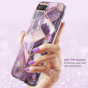 iPhone 8 Plus | 7 Plus Cosmo Case-Marble Purple