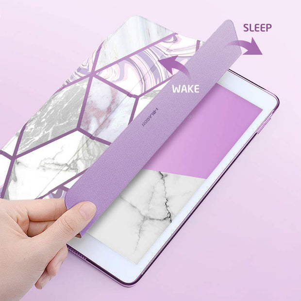 iPad 10.2 inch (2019 | 2020 | 2021) Cosmo Lite Case-Marble Purple