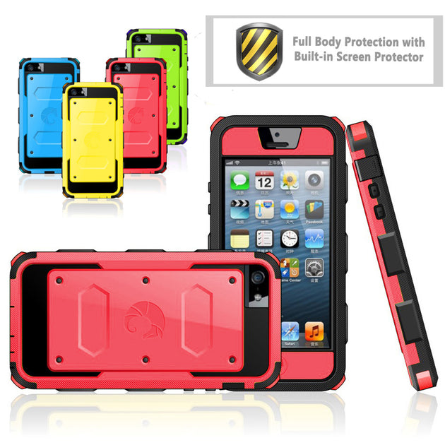 Armorbox Dual Layer Hybrid Protective Case for iPhone 5C by i-Blason Armorbox Dual Layer Hybrid Protective Case for iPhone 5C by i-Blason