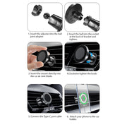 MagSafe Car Mount Charger-Black