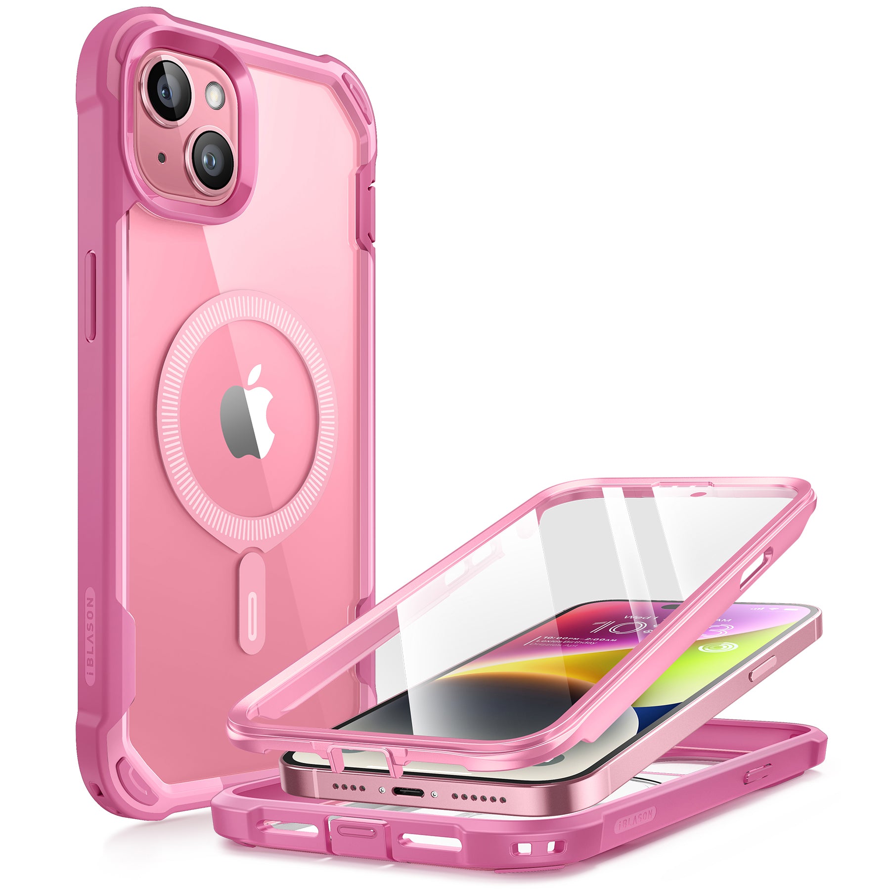 ロゼミューズ iPhone15 ケース ピンク Amazon.com: Diaclara Designed for iPhone 15 Plus Case 6.7 Inch