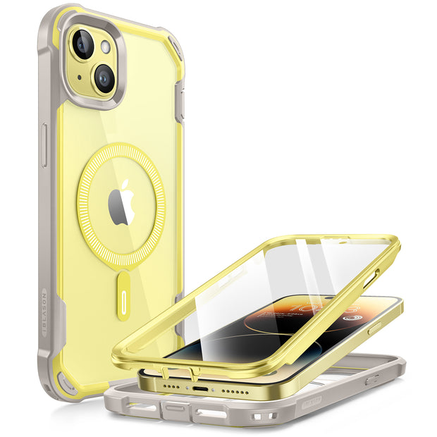 iPhone 15 Plus Ares Mag Case - Yellow