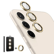 Tempered Glass Camera Lens Protector for Galaxy S23/S23 Plus-Glitter Gold