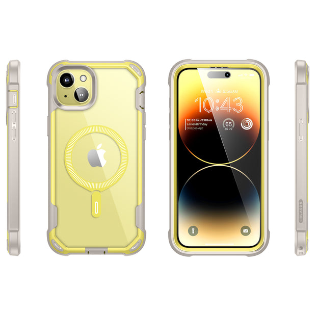 iPhone 15 Plus Ares Mag Case - Yellow