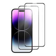 iPhone 15 Pro 2.5D Tempered Glass Screen Protector - Clear