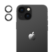 Tempered Glass Camera Lens Protector for iPhone 15-Black